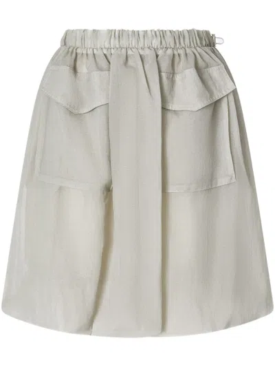 PINKO ELASTICATED-WAIST SKIRT