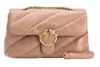 Pinko Elegant Leather Bag For Essentials