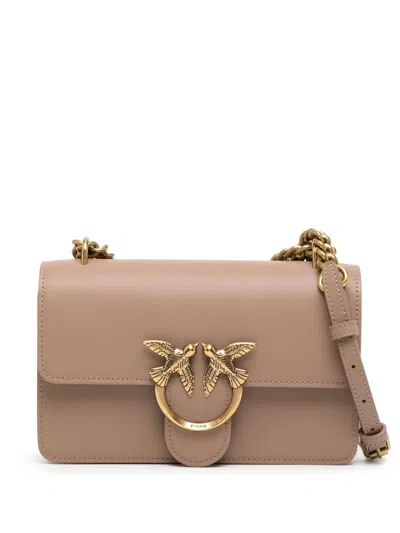 Pinko Elegant Leather Bag For Essentials