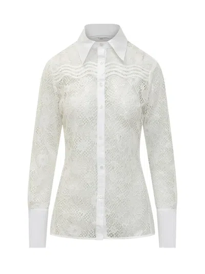 Pinko Elegant Mini Shirt In White