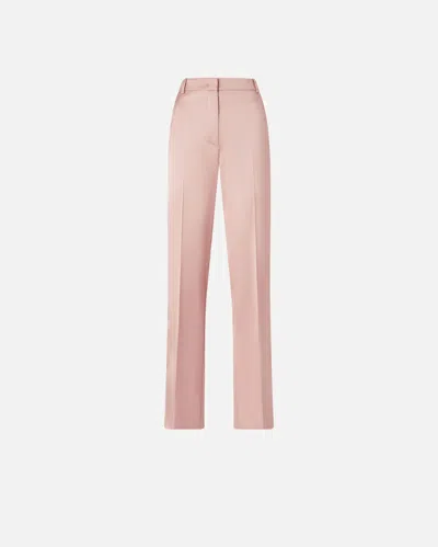 Pinko Elegant Satin Trousers For Ceremonies In Multicolor