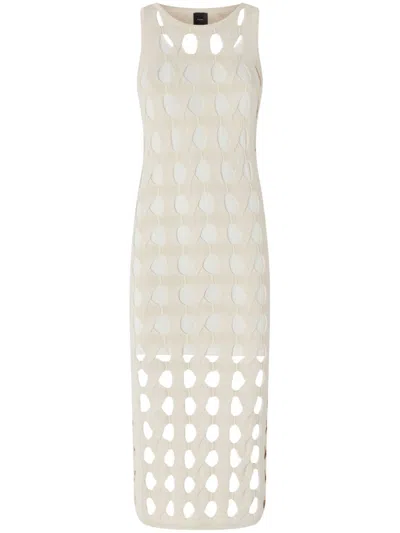 PINKO PINKO ELEGANT VISCOSE-NYLON BLEND DRESS