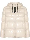Pinko Eleodoro Padded Jacket In Beige