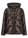 Pinko Eleodoro Down Jacket In Black