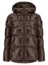 Pinko Eleodoro Puffer Jackets Brown In Multi