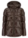 Pinko Eleodoro Puffer Jackets Brown In Brown