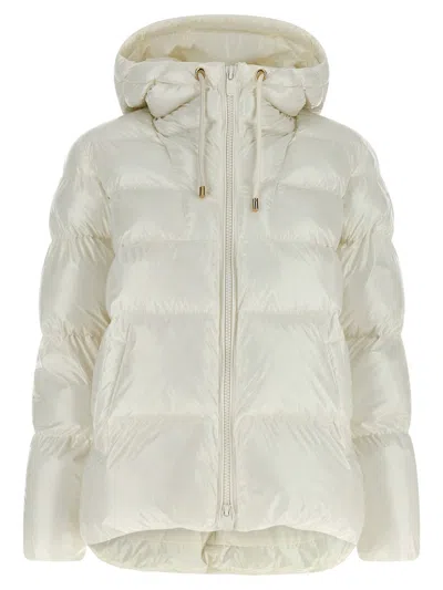 Pinko Eleodoro Puffer Jackets White In Multi