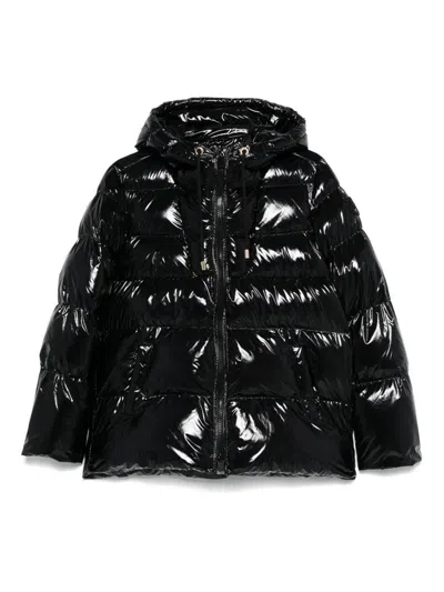 Pinko 'eleodoro' Short Down Jacket In Black