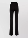 Pinko Elevated High Waist Flare Trousers In Black