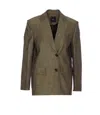 Pinko Elevated V-neck Jacket Pockets