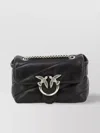 Pinko Embellished Bird Chain Strap Satchel