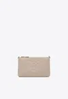 Pinko Mini Horizontal Flat Cross Body Bag In Sand