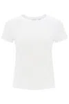PINKO EMBROIDERED EFFECT LOGO T-SHIRT