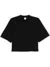 Pinko Embroidered-logo T-shirt In Black