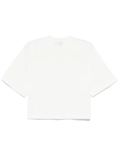 Pinko Embroidered-logo T-shirt In White