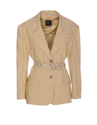 Pinko Emozioni Oversize Blazer With Texture