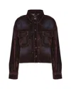 Pinko Ennio Buttoned Shirt In Marrone
