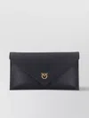 Pinko Envelope Chain Strap Gold-tone Clutch Bag
