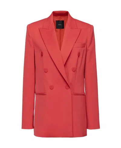 PINKO PINKO DOUBLE-BREASTED TAILORED BLAZER