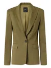 Pinko Military Green 'equilibrato' Blazer