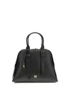 Pinko Bowling Bag Handheld Escape Bag Maxi In Leather In Black