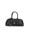 Pinko Small Hand Bag Escape Bag Baguette In Leather In Black