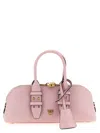 Pinko Love Birds Bowling Leather Handbag
