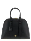 Pinko Bowling Bag Escape Maxi In Leather In Black