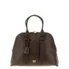 Pinko Escape Maxi Handbag In Brown