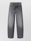 Pinko Estelle Egg Belt Loops Trousers In Black