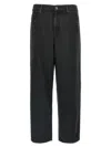 Pinko "estelle Egg Bull Slegato" Jeans In Black