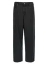 Pinko "estelle Egg Bull Slegato" Jeans In Black