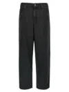 Pinko "estelle Egg Bull Slegato" Jeans In Black