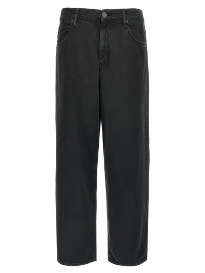 Pinko "estelle Egg Bull Slegato" Jeans In Black