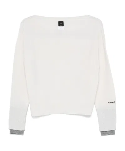 PINKO PINKO LOGO PATCH LAYERED JUMPER