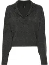 Pinko Evanescente Sweater In Grey