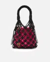 Pinko Evening Handbag With Woven Mesh