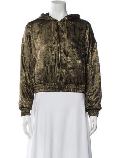 Pre-owned Pinko Evening Jacket In Green