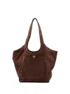 Pinko Extra Tote Bag In Brown