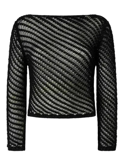 Pinko Faglia Knitwear In Black