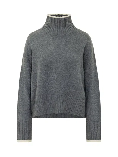 Pinko Falkland Sweater 90 In Gray