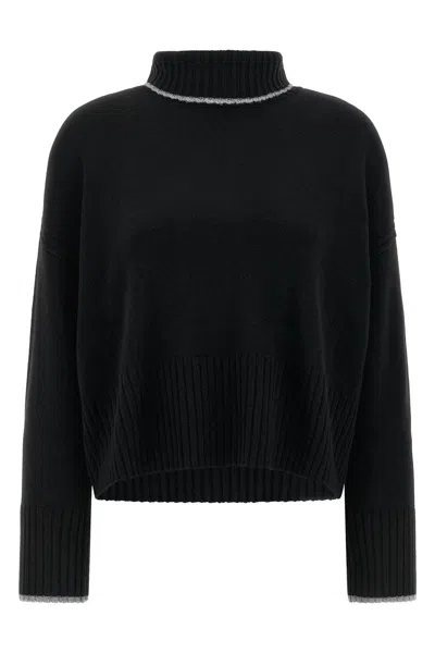 Pinko 'falkland' Turtleneck Sweater In Black