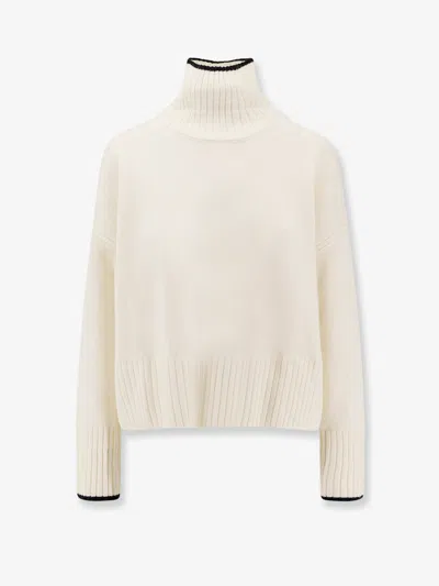 PINKO FALKLAND WOOL AND CASHMERE TURTLENECK SWEATER