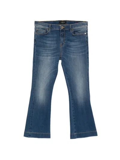 Pinko Fannie Flare Jeans In Blue