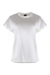 Pinko Farida Silk Blouse In White