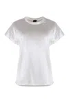 Pinko Farida Silk Blouse In White