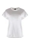 Pinko Farida Silk Blouse In White