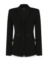 Pinko Faustina Jacket In Black