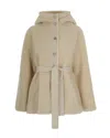 Pinko Capperi Puffer Jackets White In Neutral
