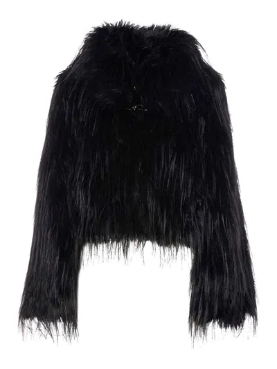 PINKO FAUX FUR COAT